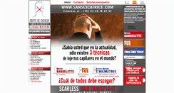 Desktop Screenshot of es.sanscicatrice.com